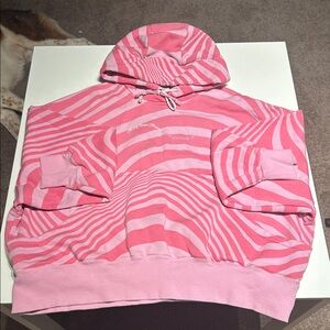 Nike Pink Fleece Sweat Set